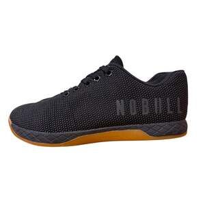 NOBULL Outwork Edge Women's 7.5 SuperFabric Trainer Black Gum Sole Shoes